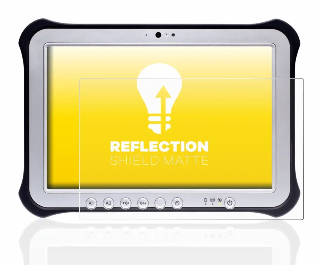 upscreen Reflection Shield Matte Screenprotector Panasonic Toughpad FZ-G1 - afbeelding 5 van 6