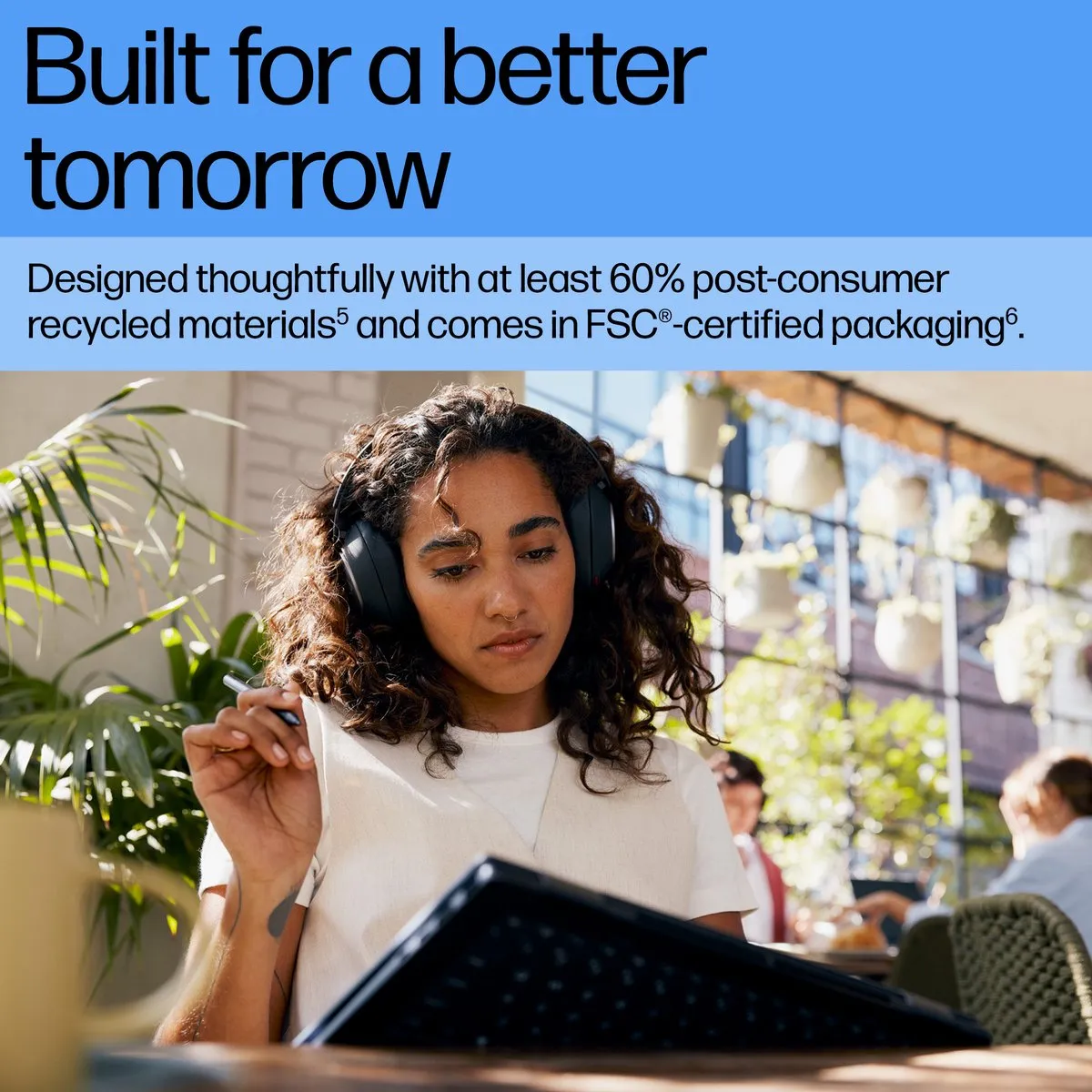 HP 700 Rechargeable Multi Pen 93Z27AA#ABB - USB-C - 25 Dagen - Zwart