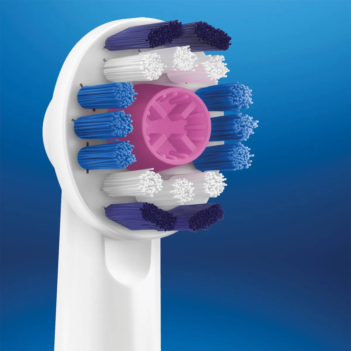 Oral-B 3D White Opzetborstels 8 Stuks - Wit