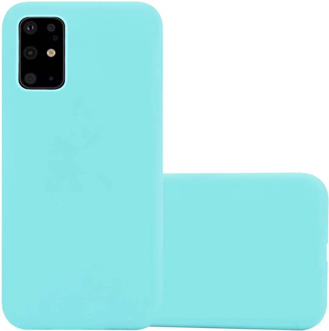 Cadorabo Hoesje geschikt voor Samsung Galaxy S20 PLUS in CANDY BLAUW