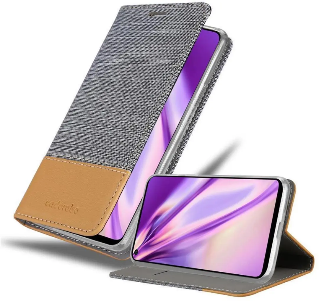 Cadorabo Hoesje geschikt voor Huawei NOVA 6 SE / P40 LITE / NOVA 7i in LICHTGRIJ