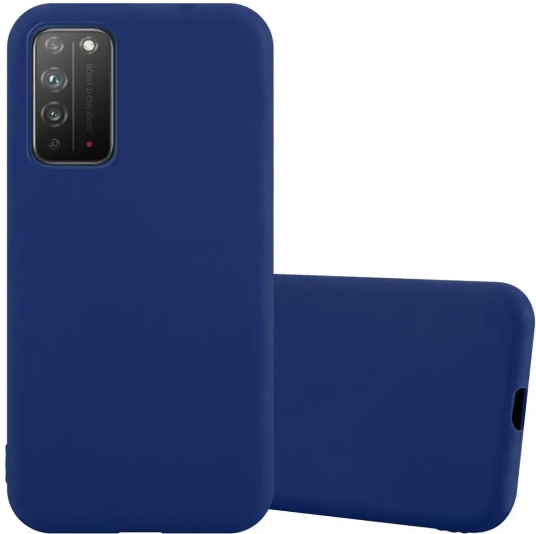 Cadorabo Hoesje geschikt voor Honor X10 in CANDY DONKER BLAUW
