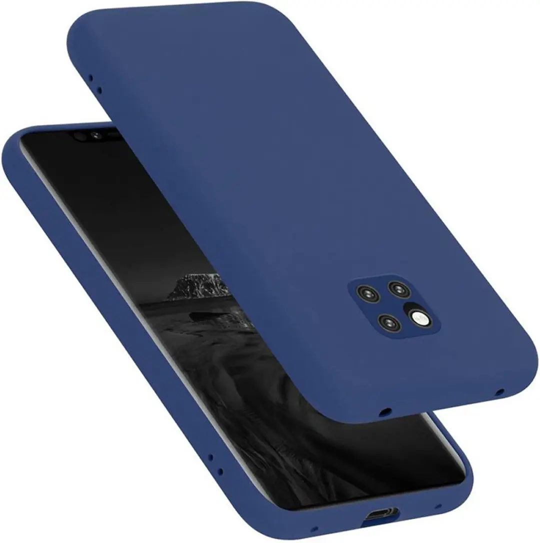 Cadorabo Hoesje geschikt voor Huawei MATE 20 PRO in LIQUID BLAUW