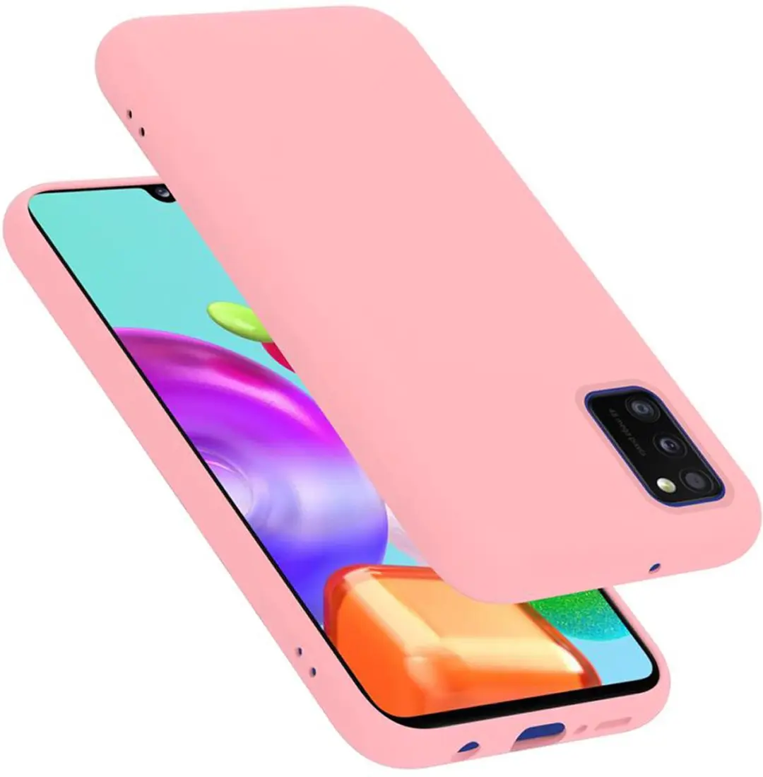 Cadorabo Hoesje geschikt voor Samsung Galaxy A41 in LIQUID ROZE