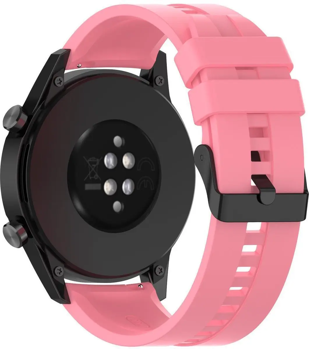 Cadorabo Silicone Bandje 22mm geschikt voor Samsung Galaxy Gear S3 / Gear 2 in R