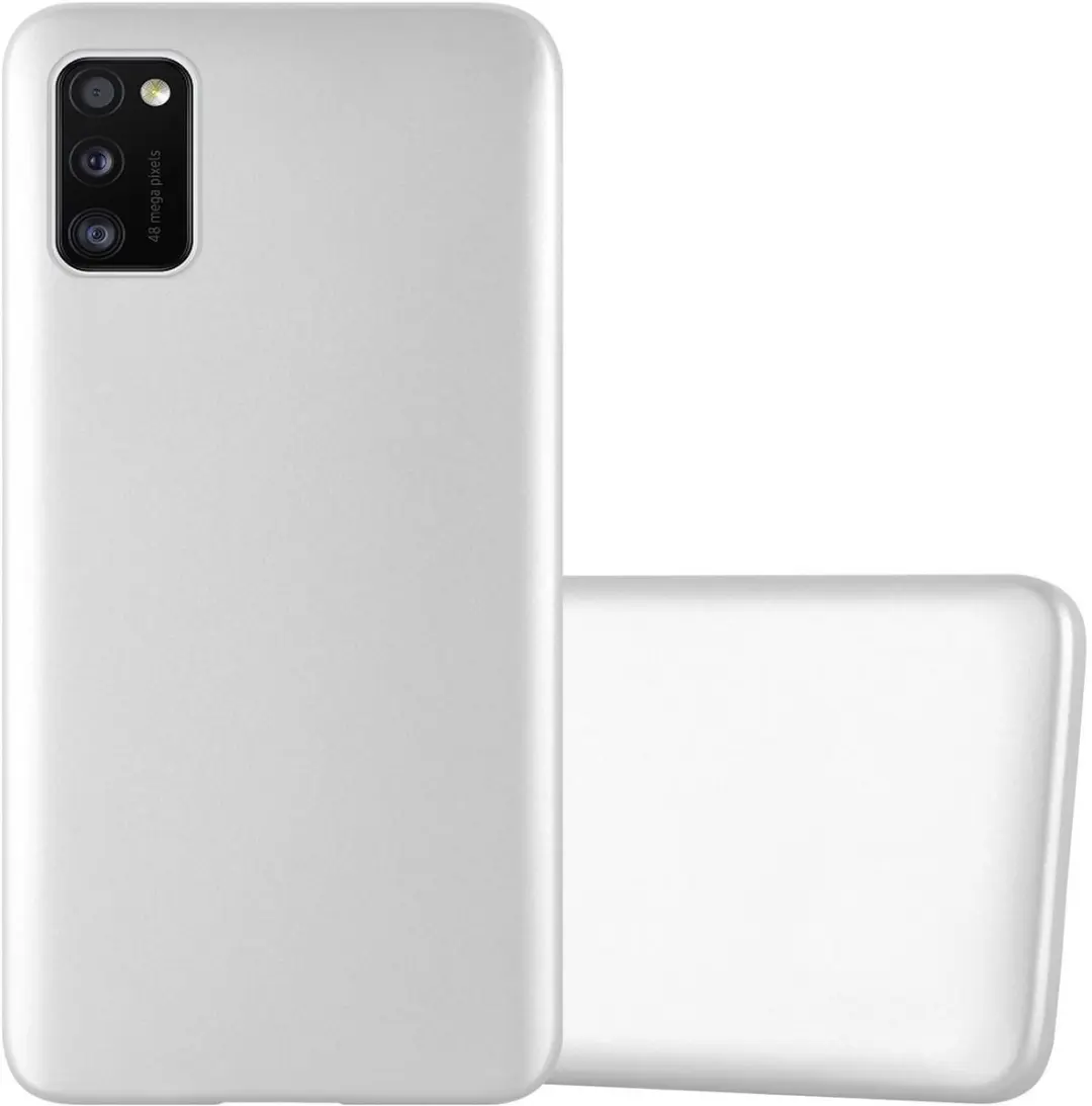 Cadorabo Hoesje geschikt voor Samsung Galaxy A51 4G / M40s in METALLIC ZWART