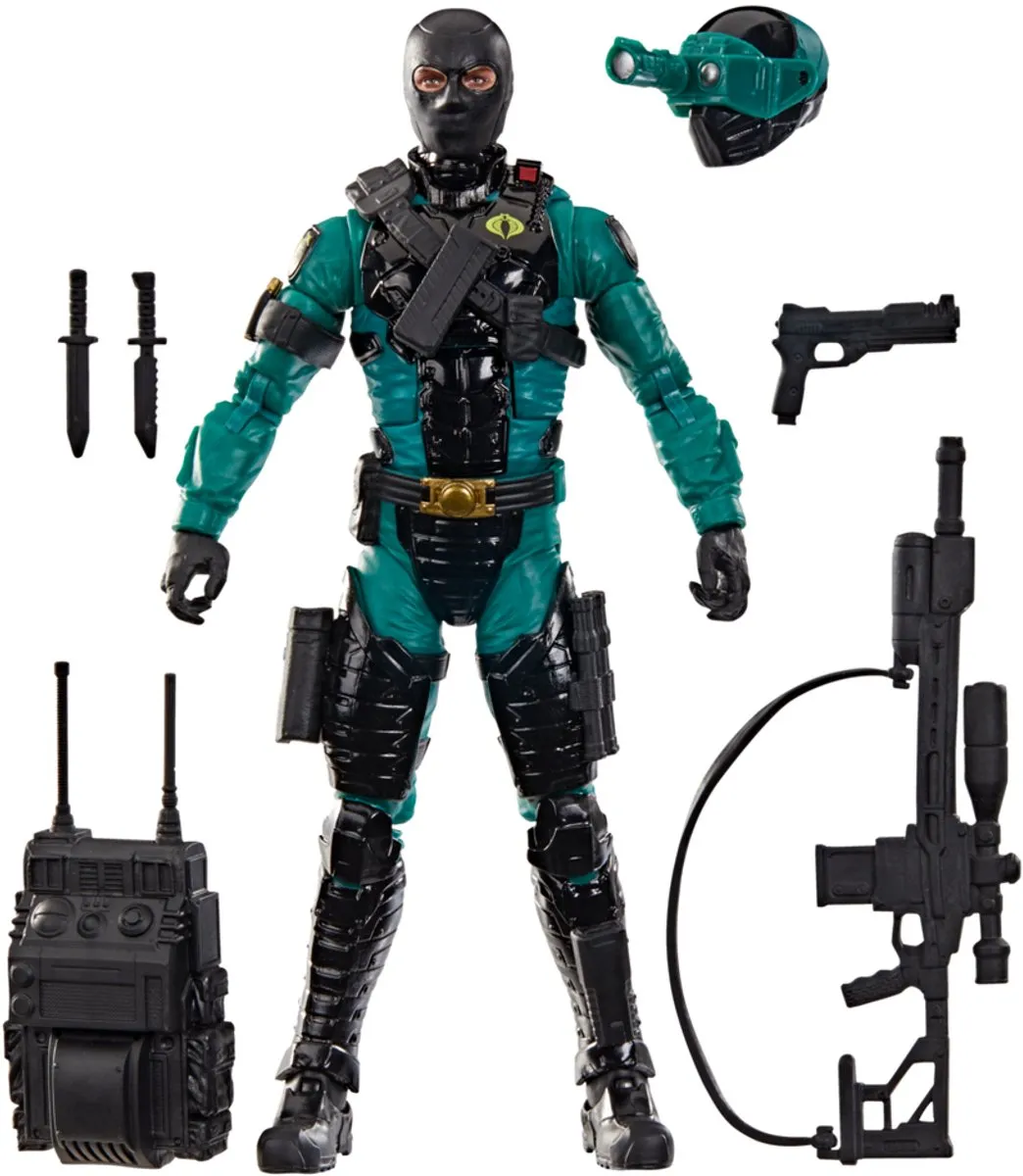 Hasbro G.I. JOE Night-Viper Figure Classified Series #187 G22735X0