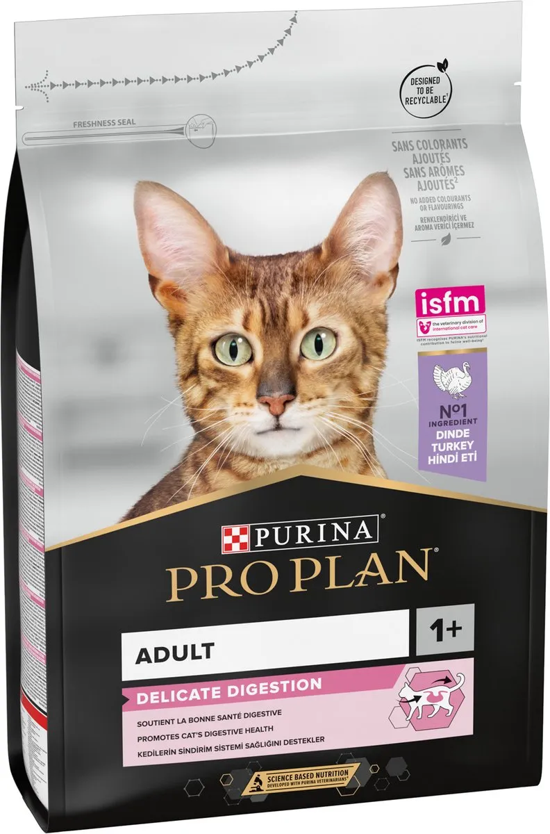 Pro Plan Cat Adult Delicate Kalkoen & Rijst - 2x10kg