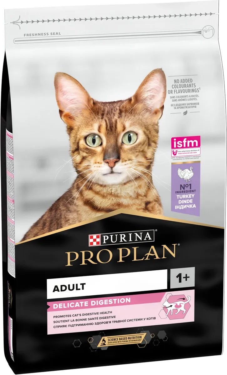 Pro Plan Cat Adult Delicate Kalkoen & Rijst - 2x10kg