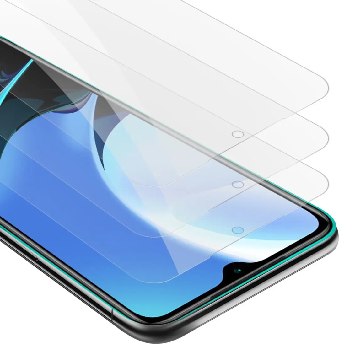 Cadorabo 3x Screenprotector geschikt voor Xiaomi RedMi 9T / POCO M3