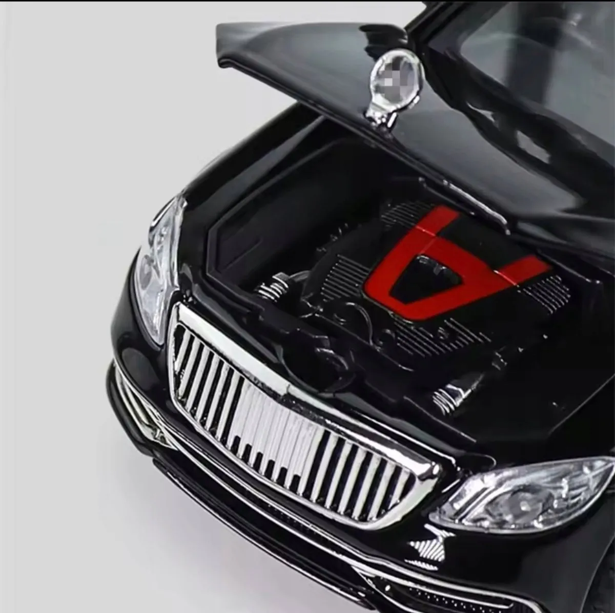 Mercedes-Benz S650 Modelauto 1:32 - Zwart - afbeelding 4 van 5