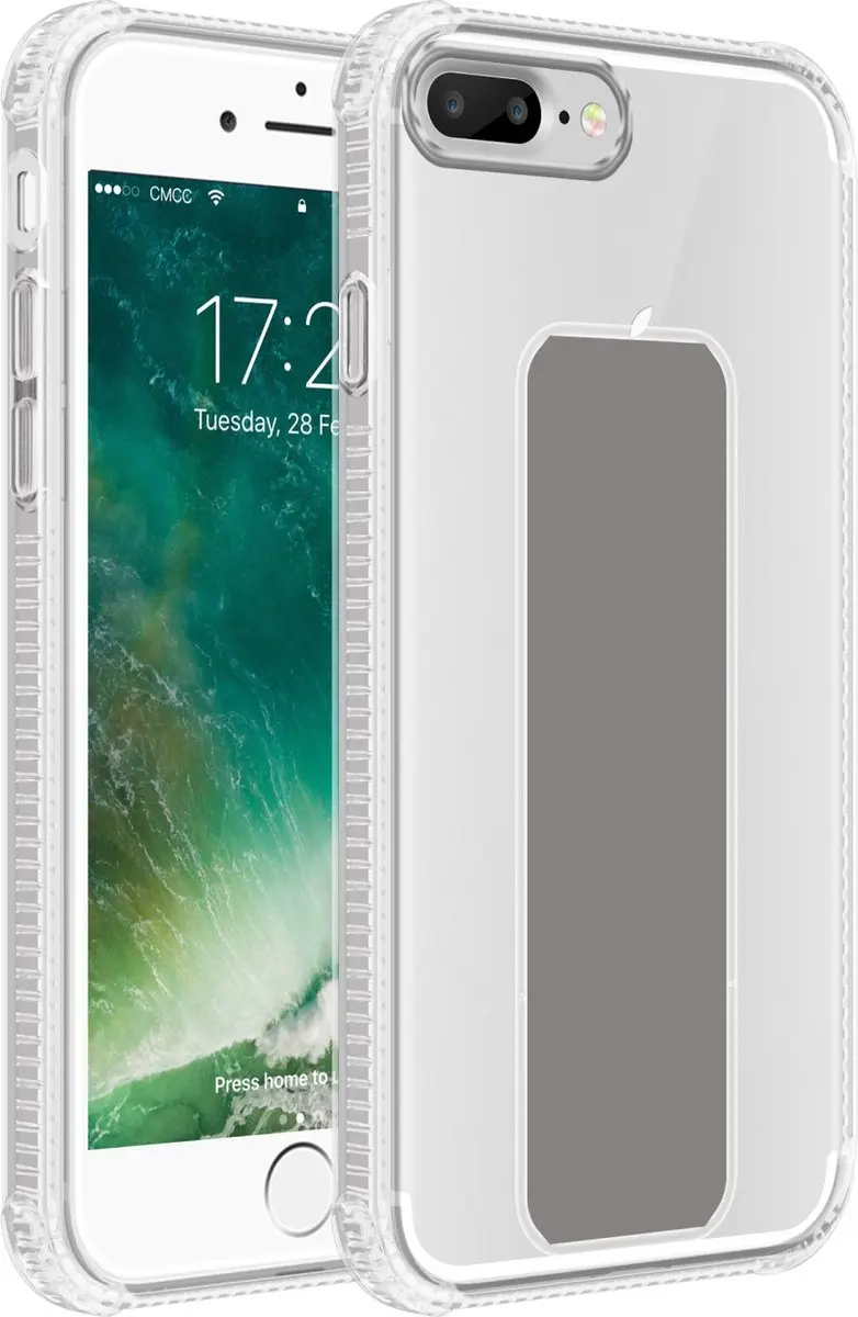 Cadorabo Hoesje geschikt voor Apple iPhone 7 PLUS / 7S PLUS / 8 PLUS in GRIJS