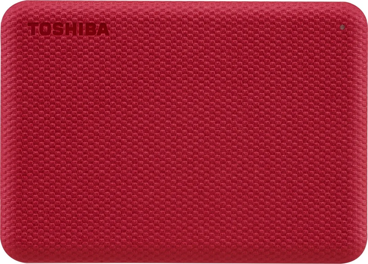Toshiba Canvio Advance 2TB Externe Harde Schijf - Rood