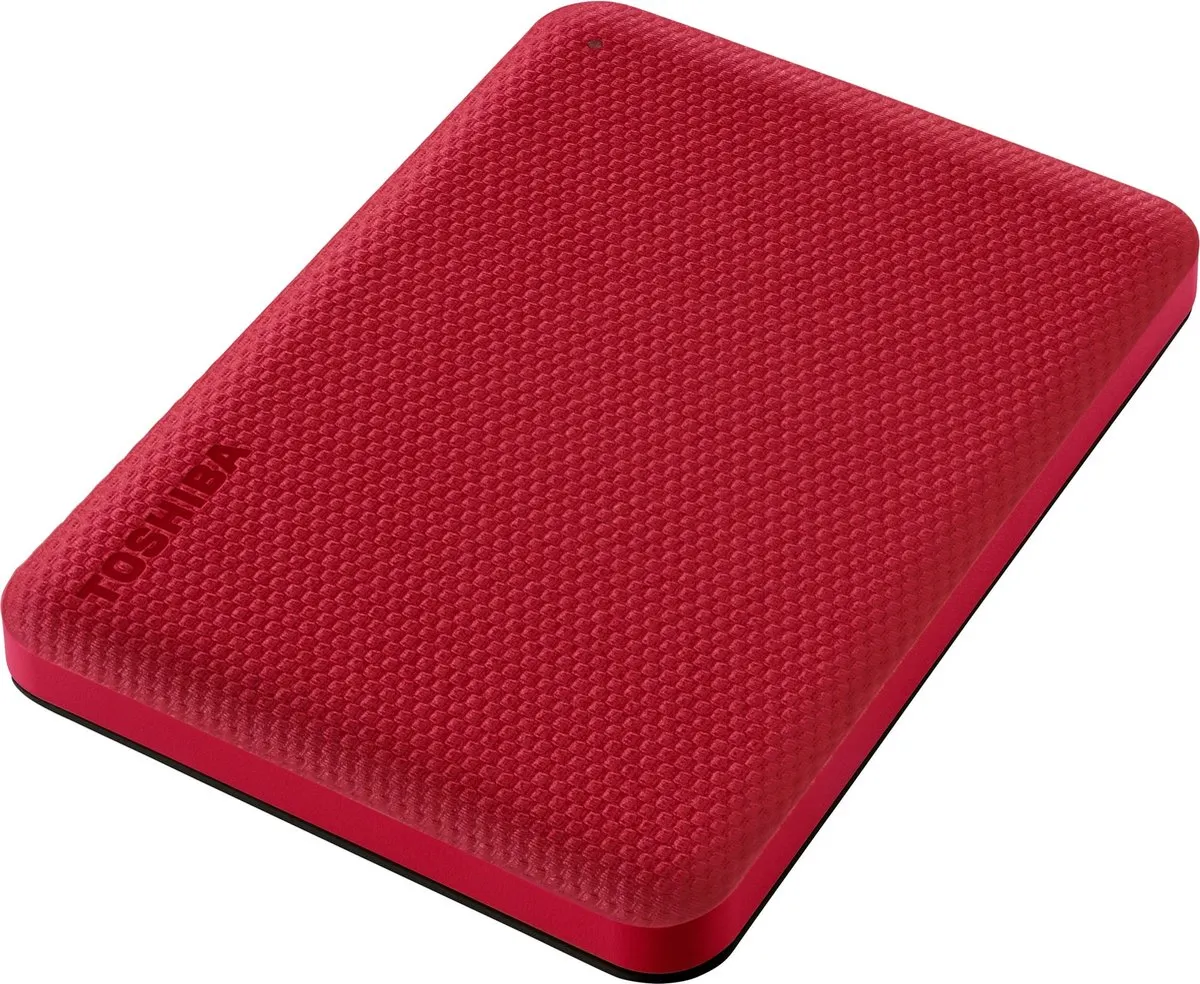 Toshiba Canvio Advance 2TB Externe Harde Schijf - Rood