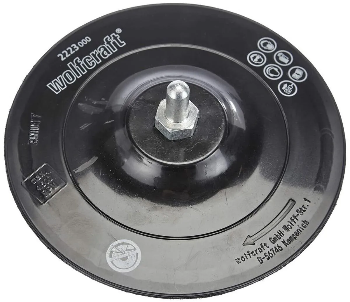 Wolfcraft Steunschijf Ø125mm 2223000