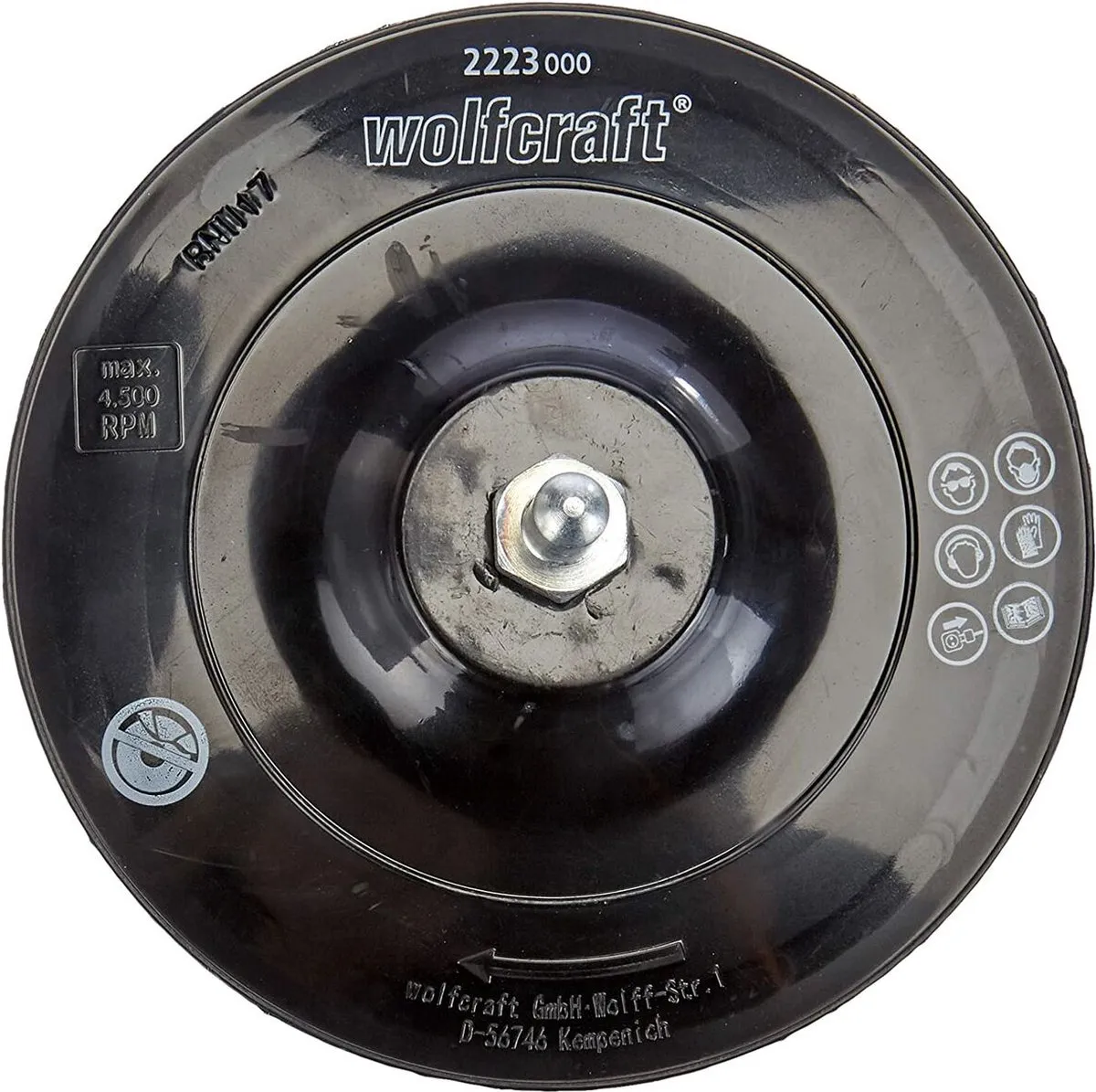 Wolfcraft Steunschijf Ø125mm 2223000