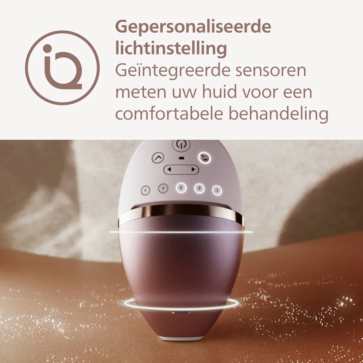 Philips Lumea IPL 9900 BRI953/02 Ontharingsapparaat - Roze/Roségoud