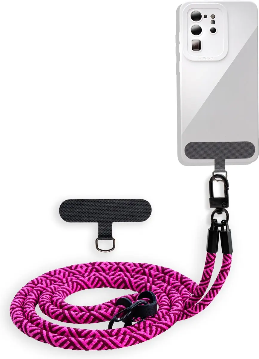 Cadorabo mobiele telefoonketting geschikt voor LG SPIRIT in ROZE met verstelbaar