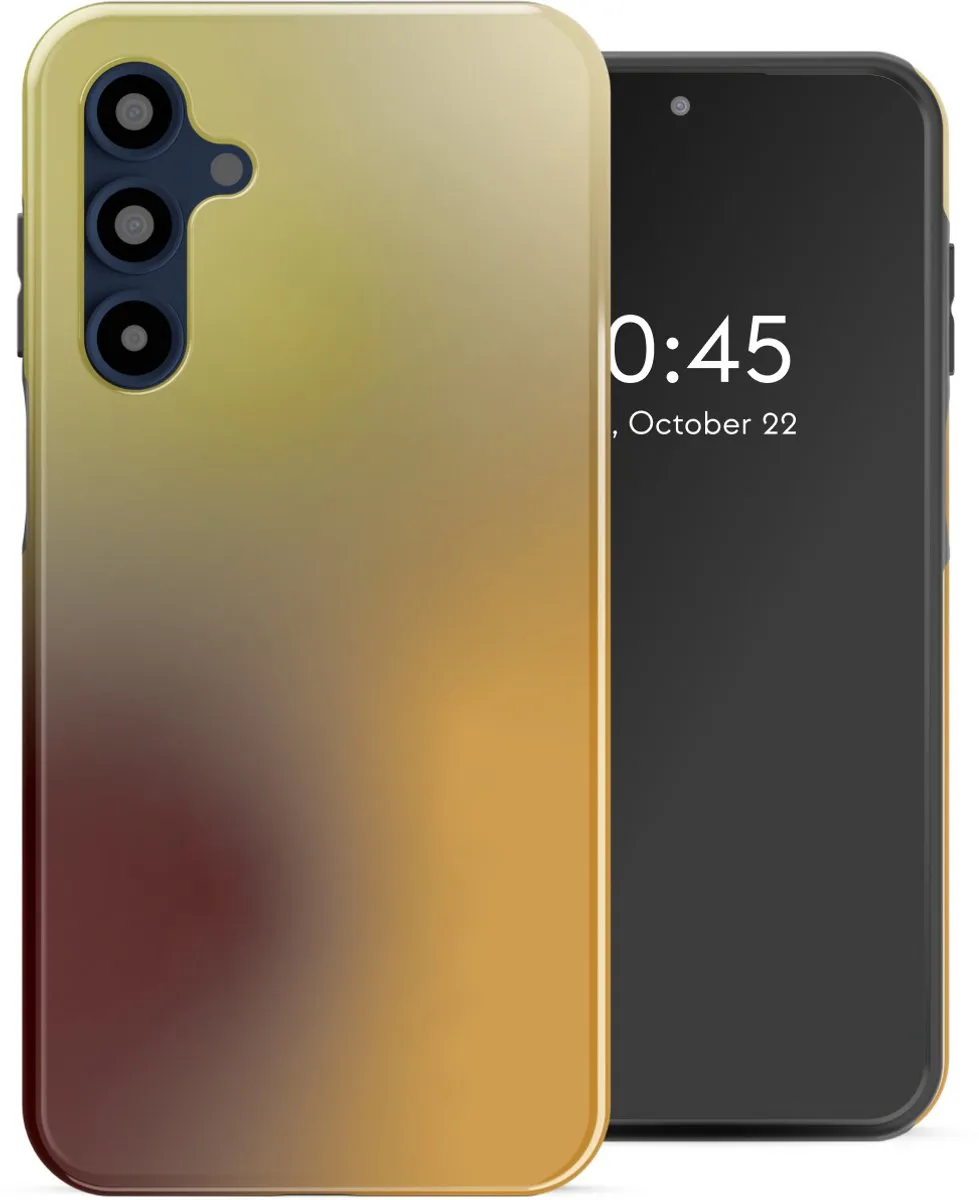 Selencia Hoesje Samsung Galaxy A16 Gradient Olive Dust