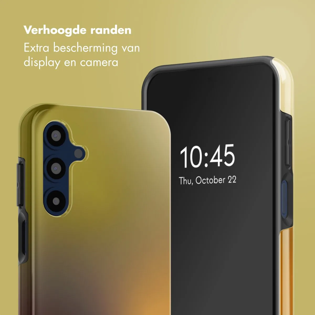 Selencia Hoesje Samsung Galaxy A16 Gradient Olive Dust