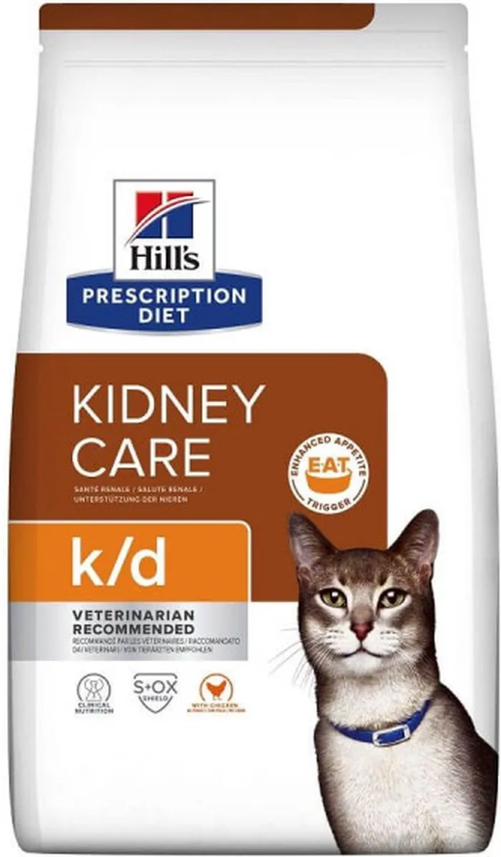 Hill's Prescription Diet k/d Kidney Care Kattenvoer Kip 3kg