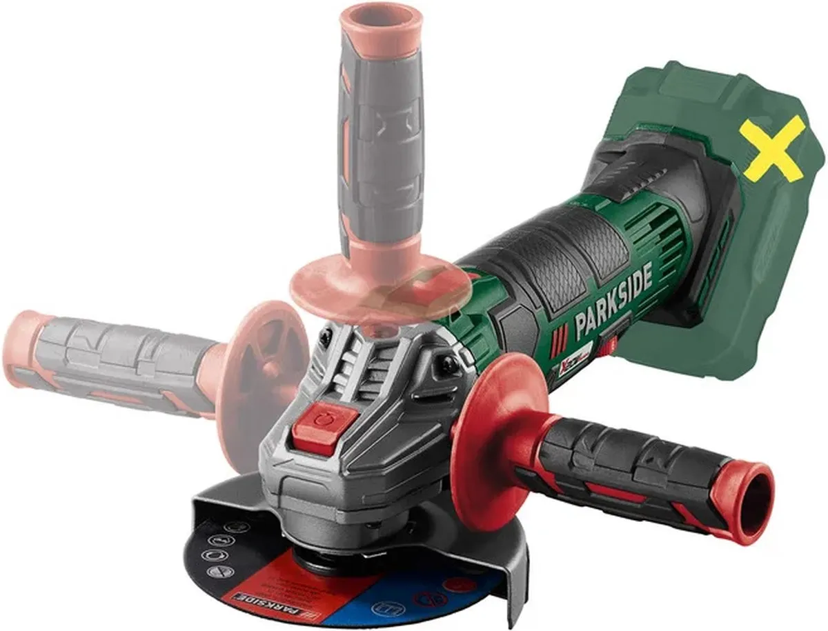 PARKSIDE Accu-haakse slijper 20V PAP 20 B3