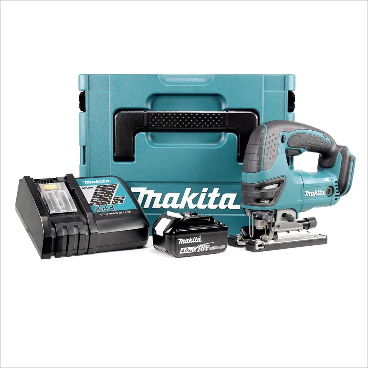 Makita DJV180RM1J Decoupeerzaag Set - 18V 4.0Ah - 2600 r/min - 2 Zaagbladen