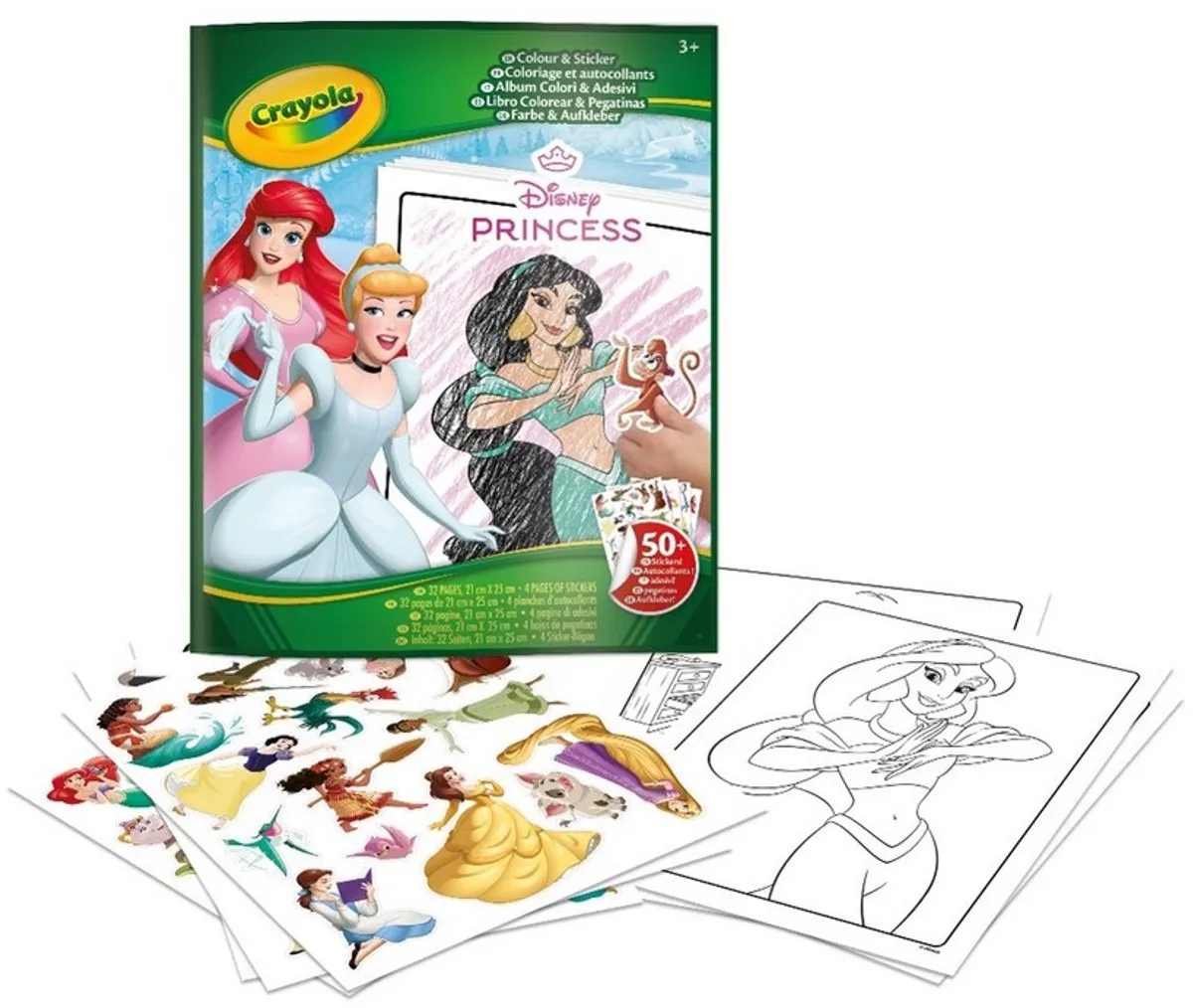 Crayola Disney Princess Kleurboek