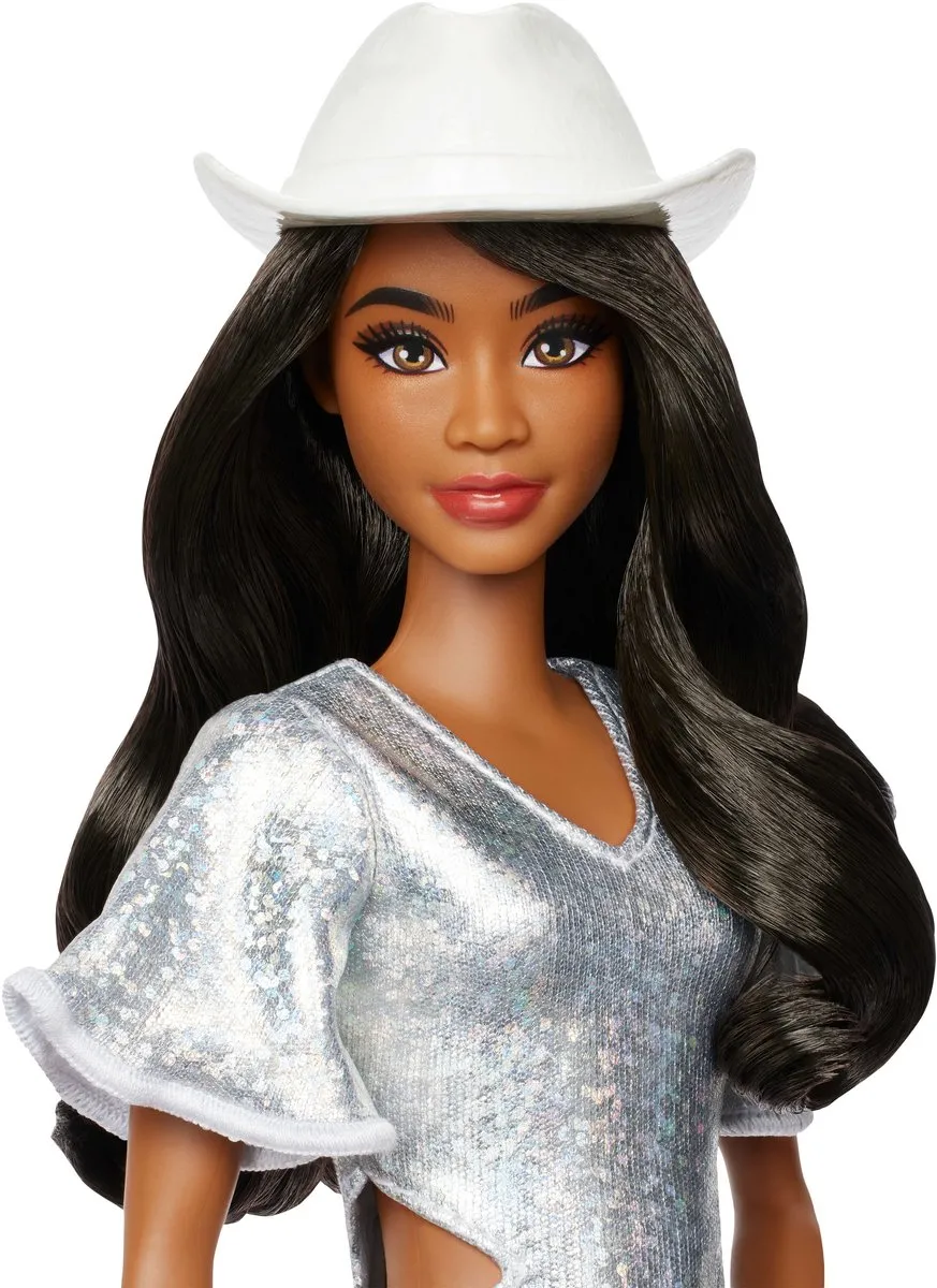 Barbie Fashionista Cowgirl Look-pop - Multicolor