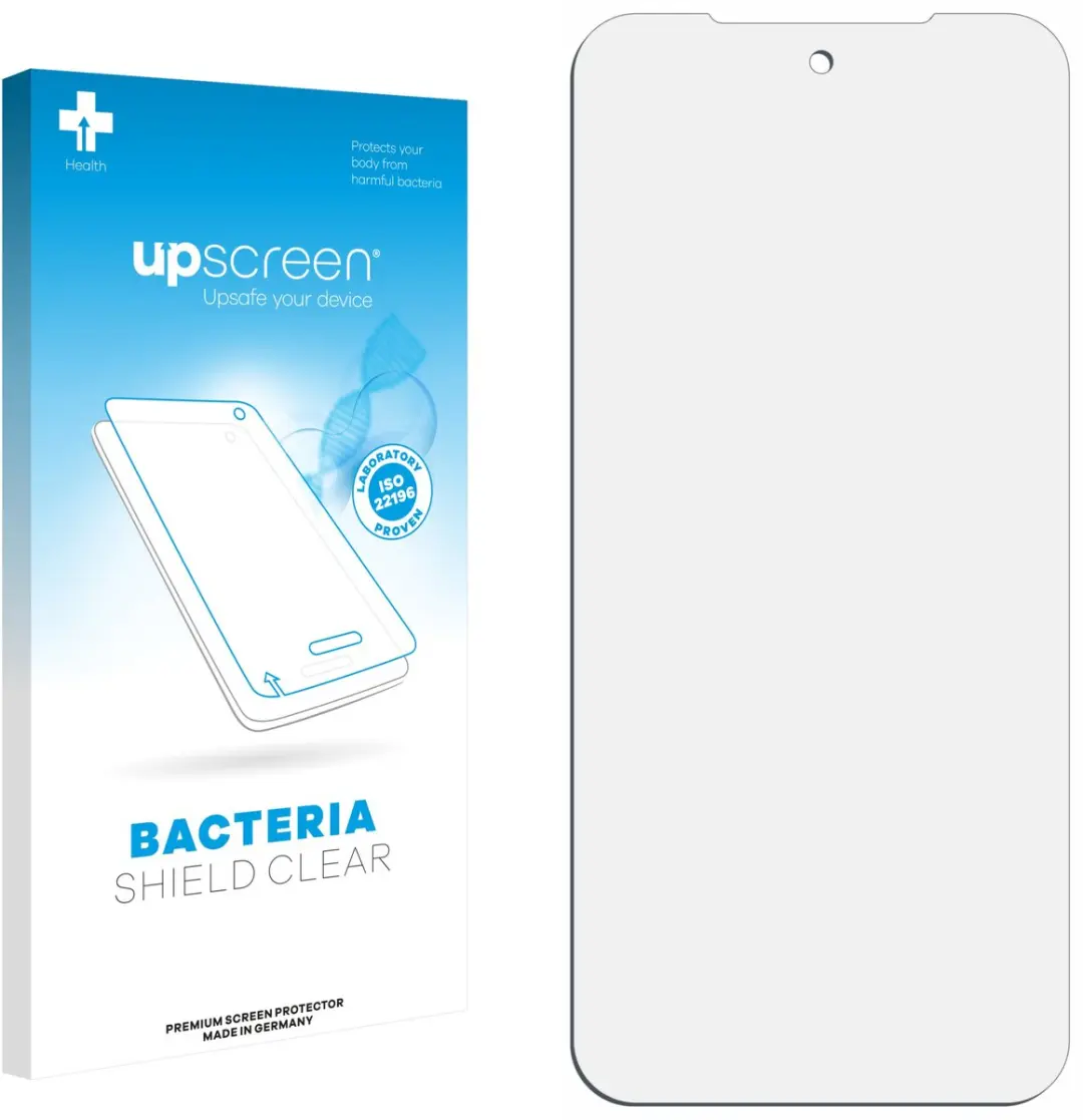 upscreen Screenprotector Fairphone 6 - Transparant antibacterieel - afbeelding 6 van 6