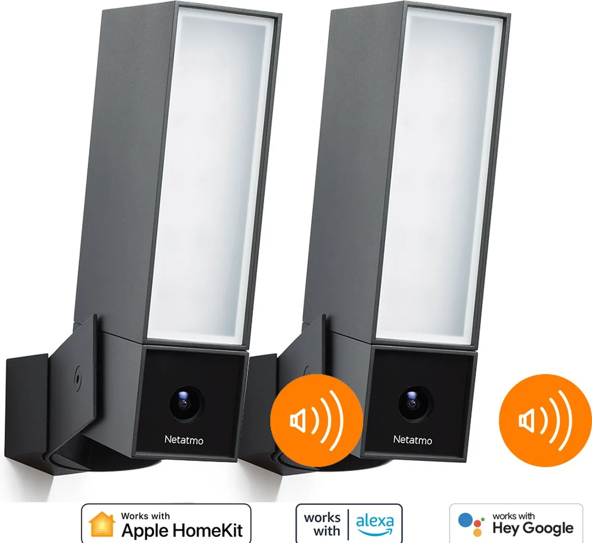 Netatmo Slimme Buitencamera met Sirene - 2 Stuks - Zwart - afbeelding 6 van 6