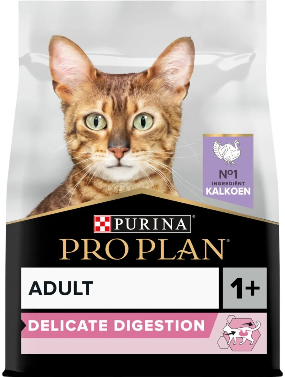 Pro Plan Delicate Digestion Kattenvoer Kalkoen 2x1,5kg