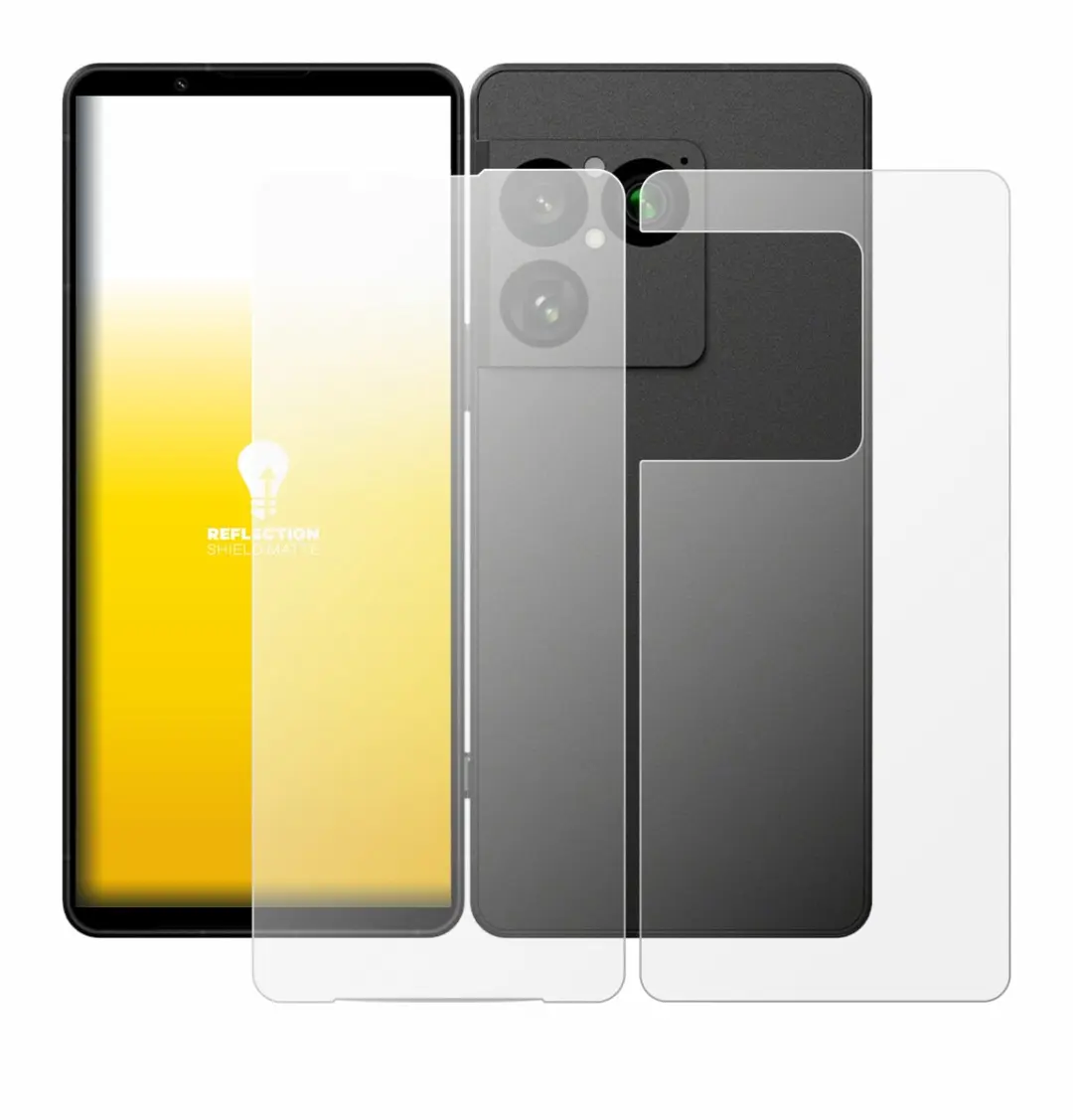 upscreen - Screenprotector voor Sony Xperia 1 VIII (Voor+Achter) - Folie Beschermfolie anti glare matte - afbeelding 6 van 6