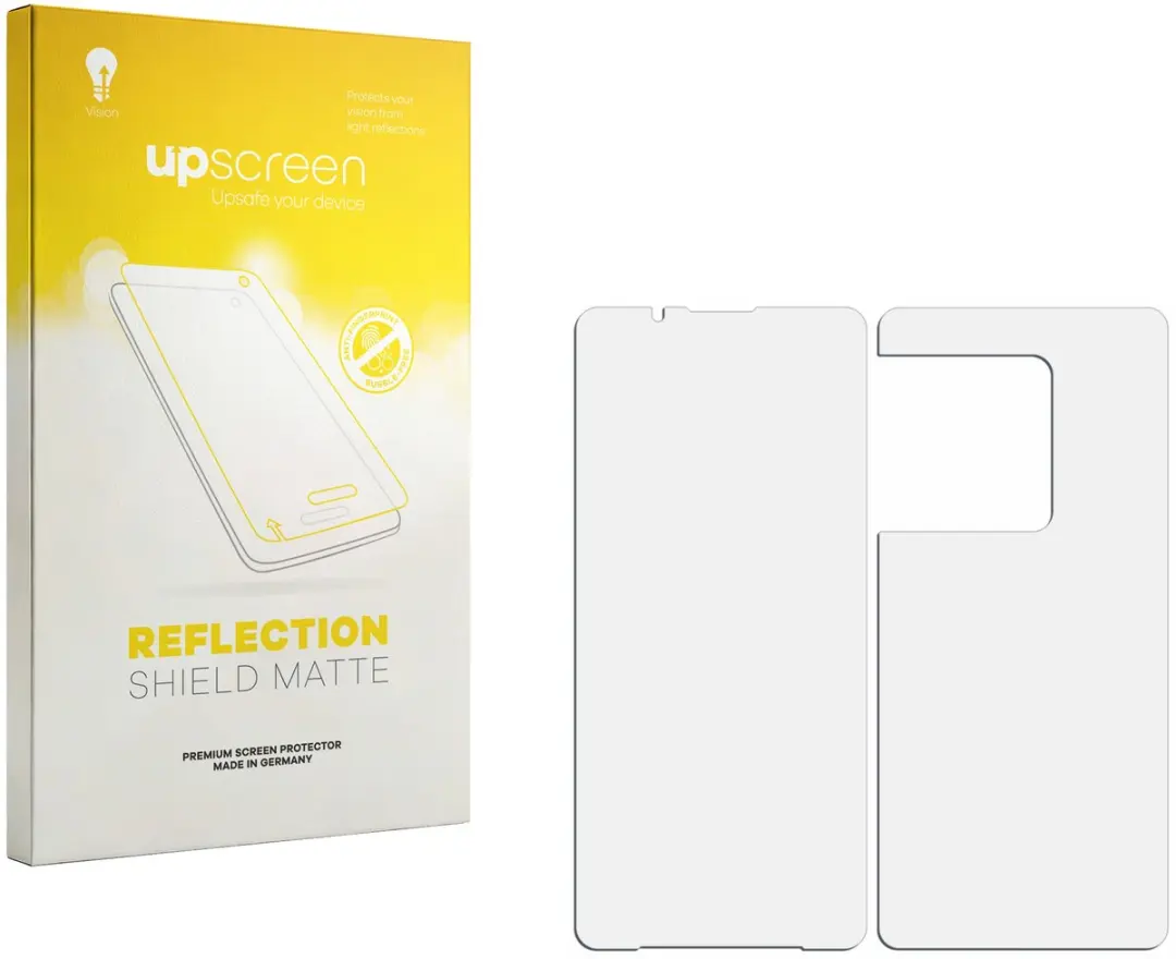 upscreen - Screenprotector voor Sony Xperia 1 VIII (Voor+Achter) - Folie Beschermfolie anti glare matte - afbeelding 4 van 6