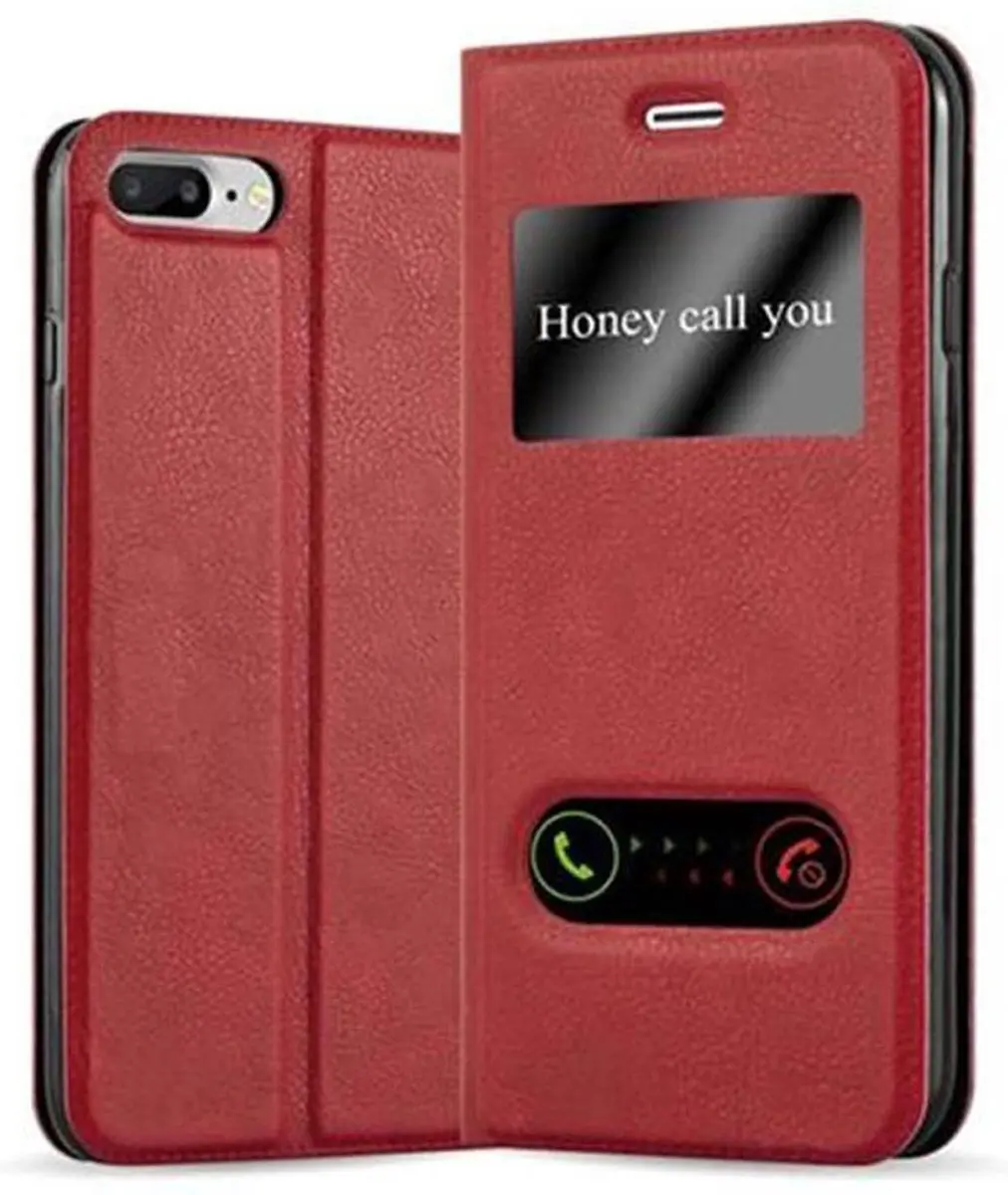 Cadorabo Hoesje geschikt voor Apple iPhone 7 PLUS / 7S PLUS / 8 PLUS in SAFRAN R