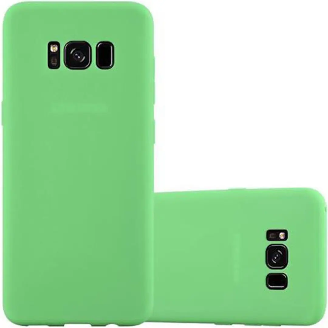 Cadorabo Hoesje geschikt voor Samsung Galaxy S8 in CANDY PASTEL GROEN