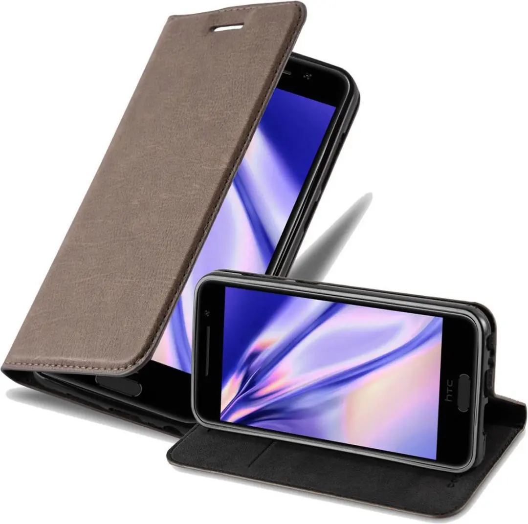 Cadorabo Hoesje geschikt voor HTC ONE A9 in KOFFIE BRUIN