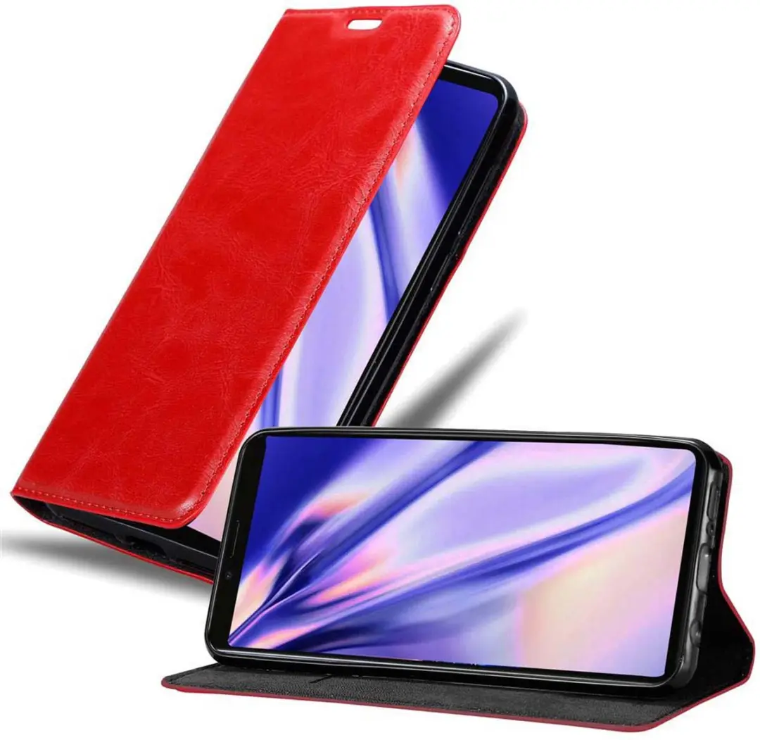 Cadorabo Hoesje geschikt voor Sony Xperia 1 / Xperia XZ4 in APPEL ROOD