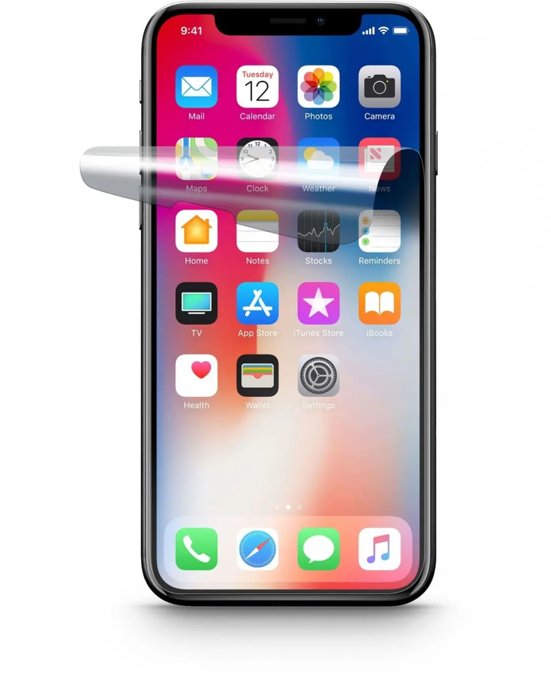 Cellularline Spfiph8 Screenprotector (Folie) Geschikt Voor: Apple Iphone X 1 Stu