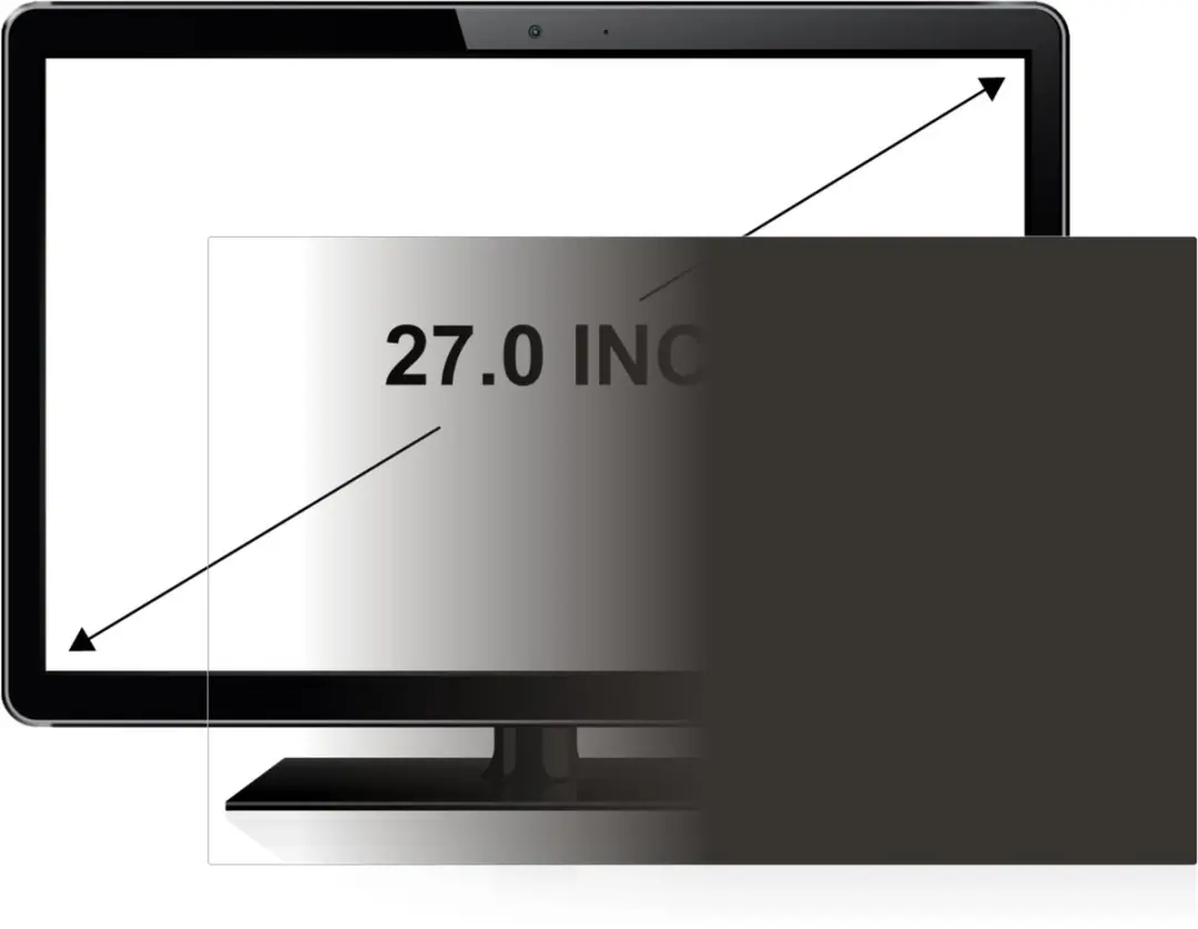 upscreen Spy Shield Privacyfilter 27 inch - 16:9 - Mat - afbeelding 5 van 6