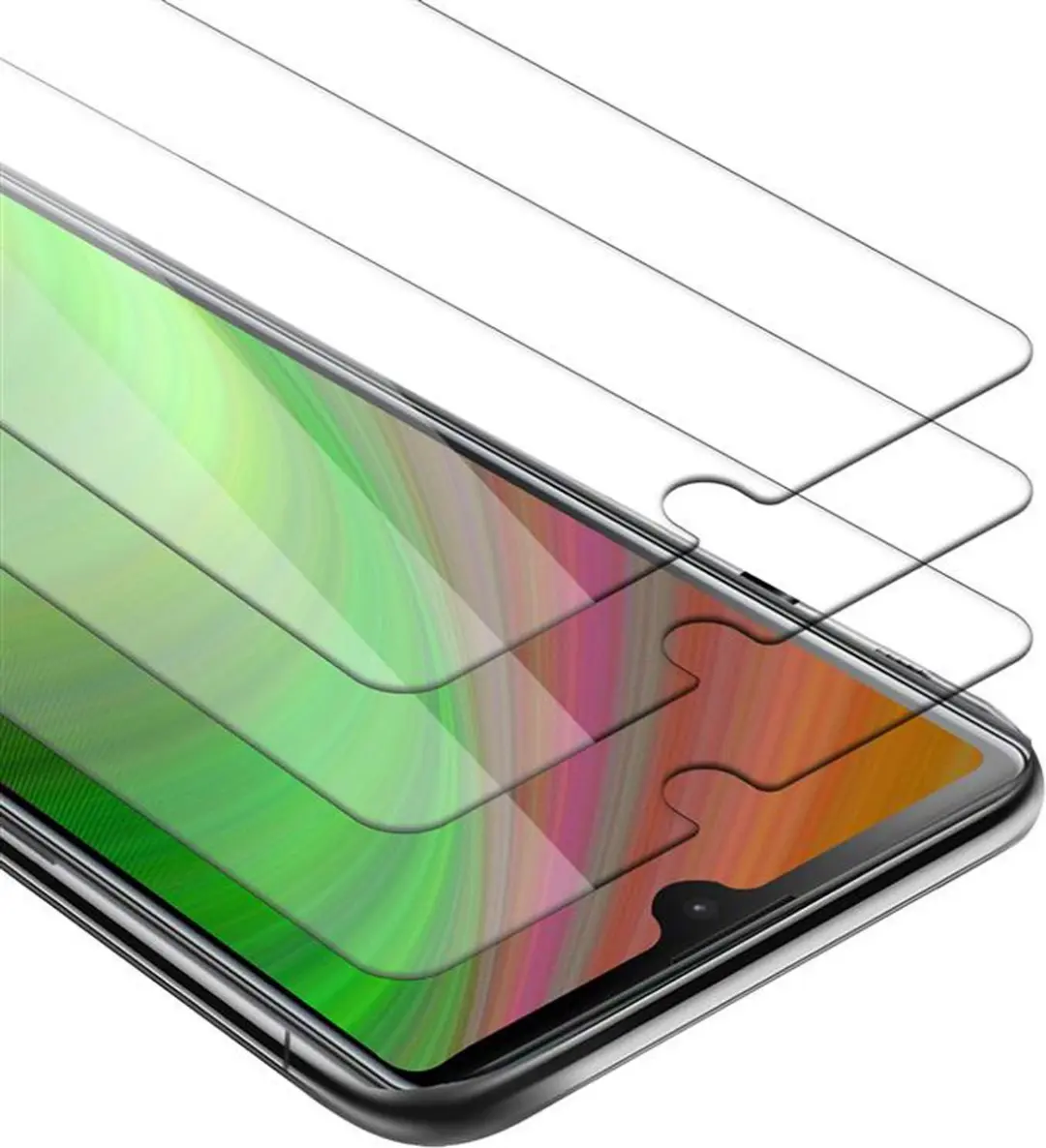 Cadorabo 3x Screenprotector geschikt voor Sony Xperia L4