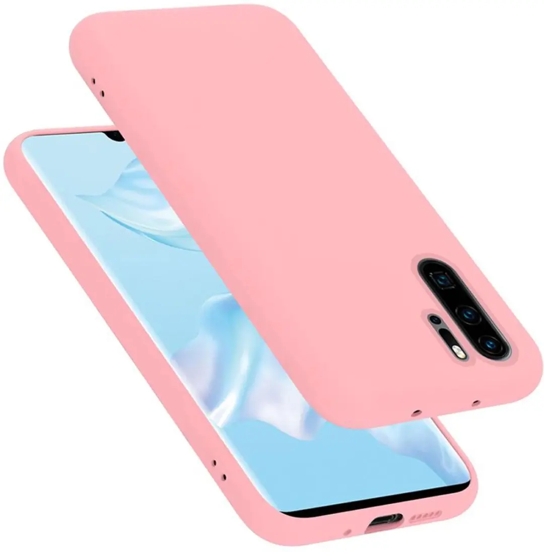 Cadorabo Hoesje geschikt voor Huawei P30 PRO in LIQUID ROZE
