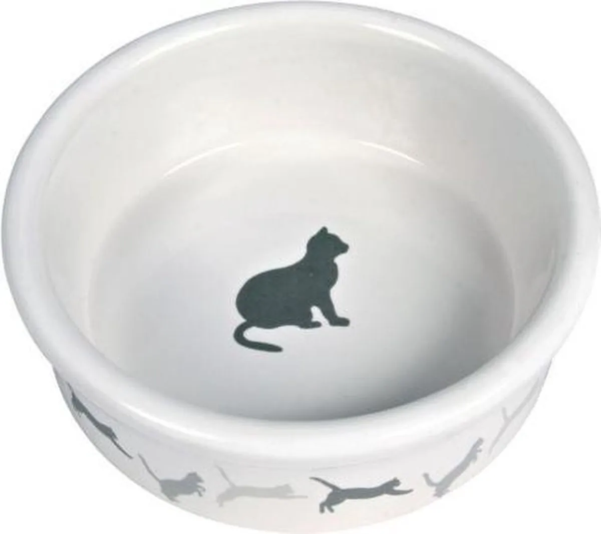Trixie Keramische Honden- en Kattenbak 18cm - Wit