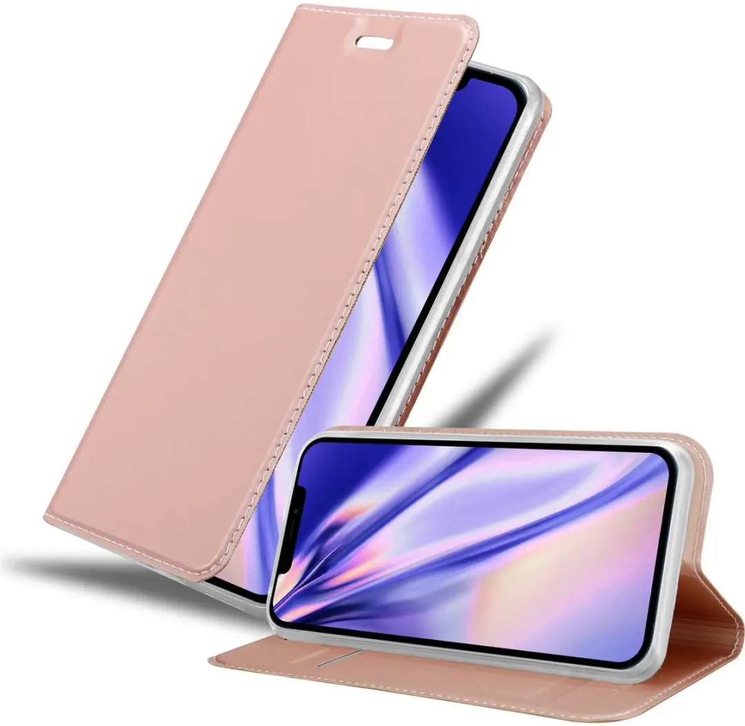 Cadorabo Hoesje geschikt voor Apple iPhone 12 PRO MAX in CLASSY ROSE GOUD