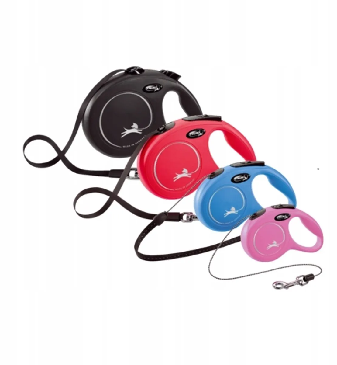 Flexi New Classic Hondenlijn Tape S 5m - Zwart