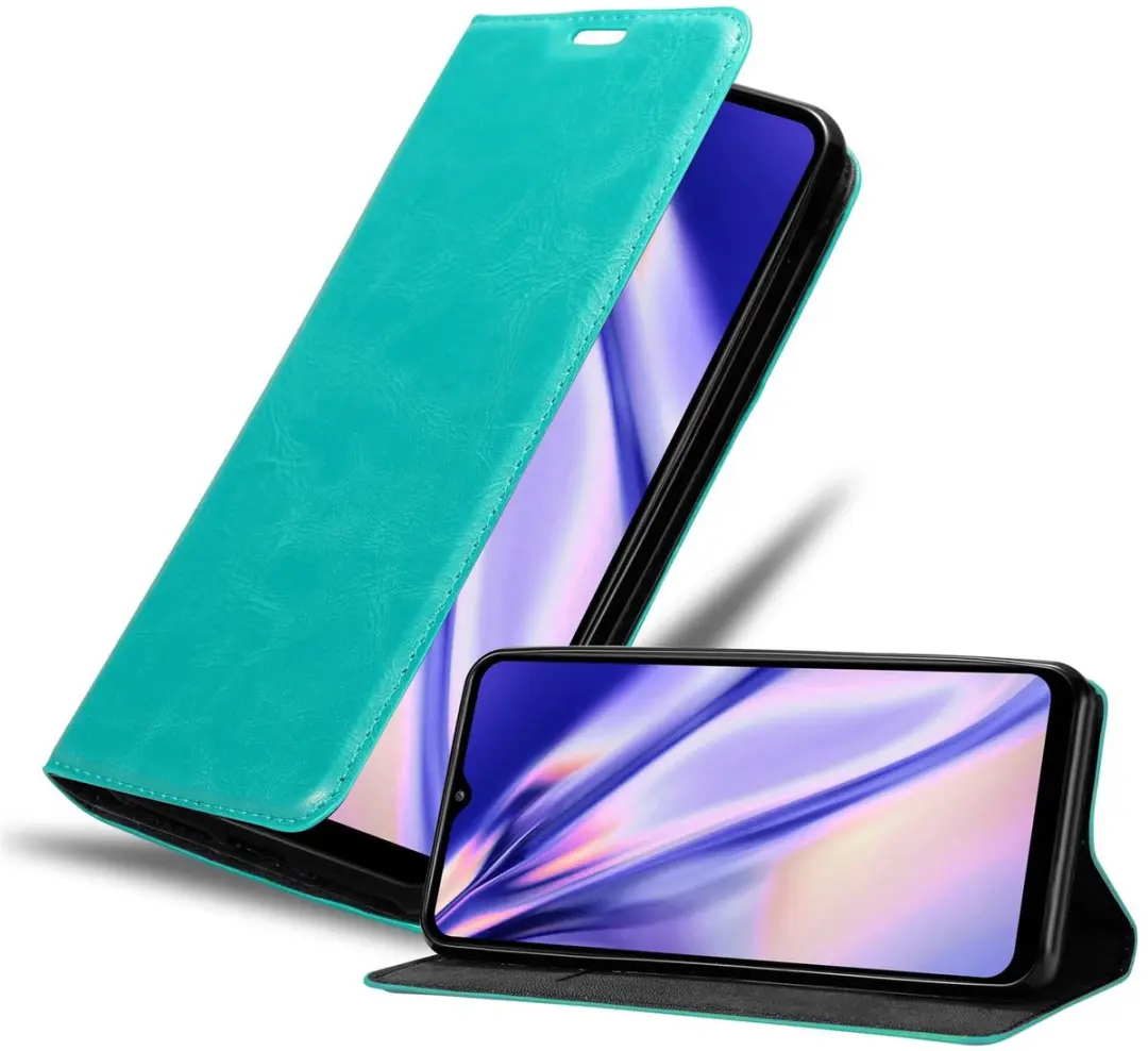 Cadorabo Hoesje geschikt voor Samsung Galaxy A32 5G in BENZINE TURKOOIS
