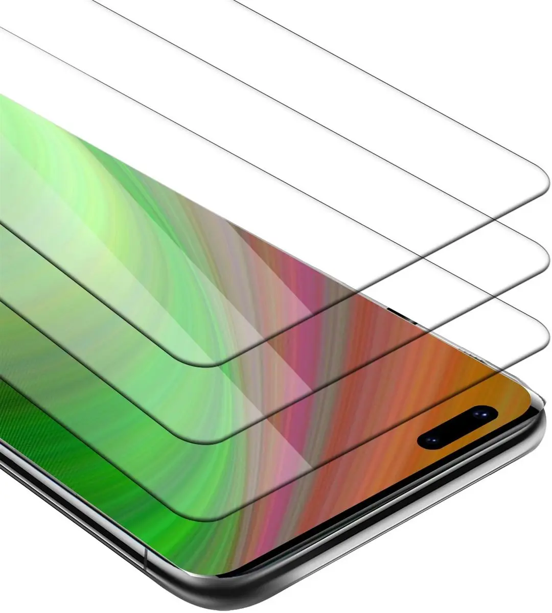Cadorabo 3x Screenprotector geschikt voor Huawei MATE 40 PRO