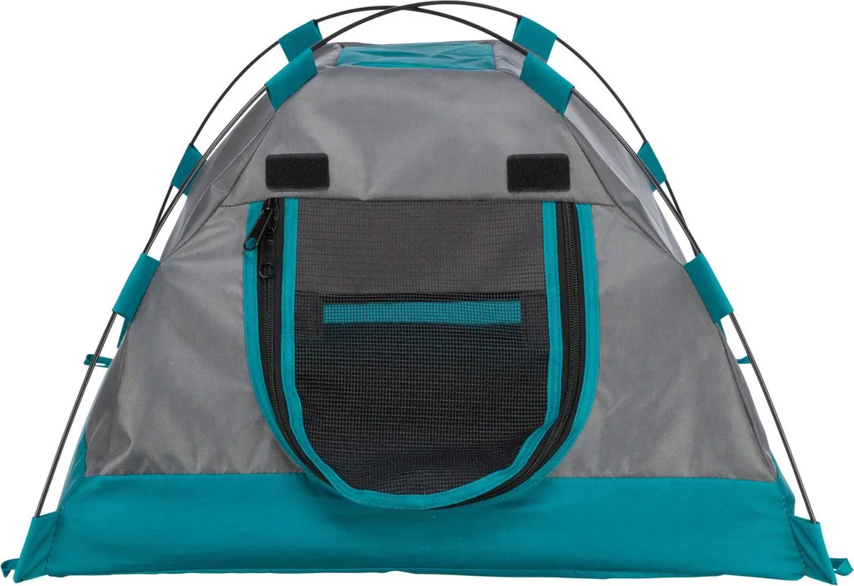 Trixie Honden Tent Donkergrijs/Petrol 47x47x34cm