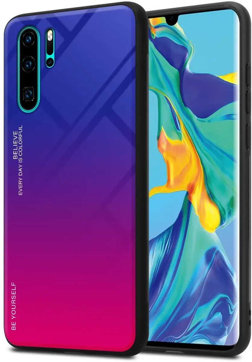 Cadorabo Hoesje geschikt voor Huawei P30 PRO in PAARS