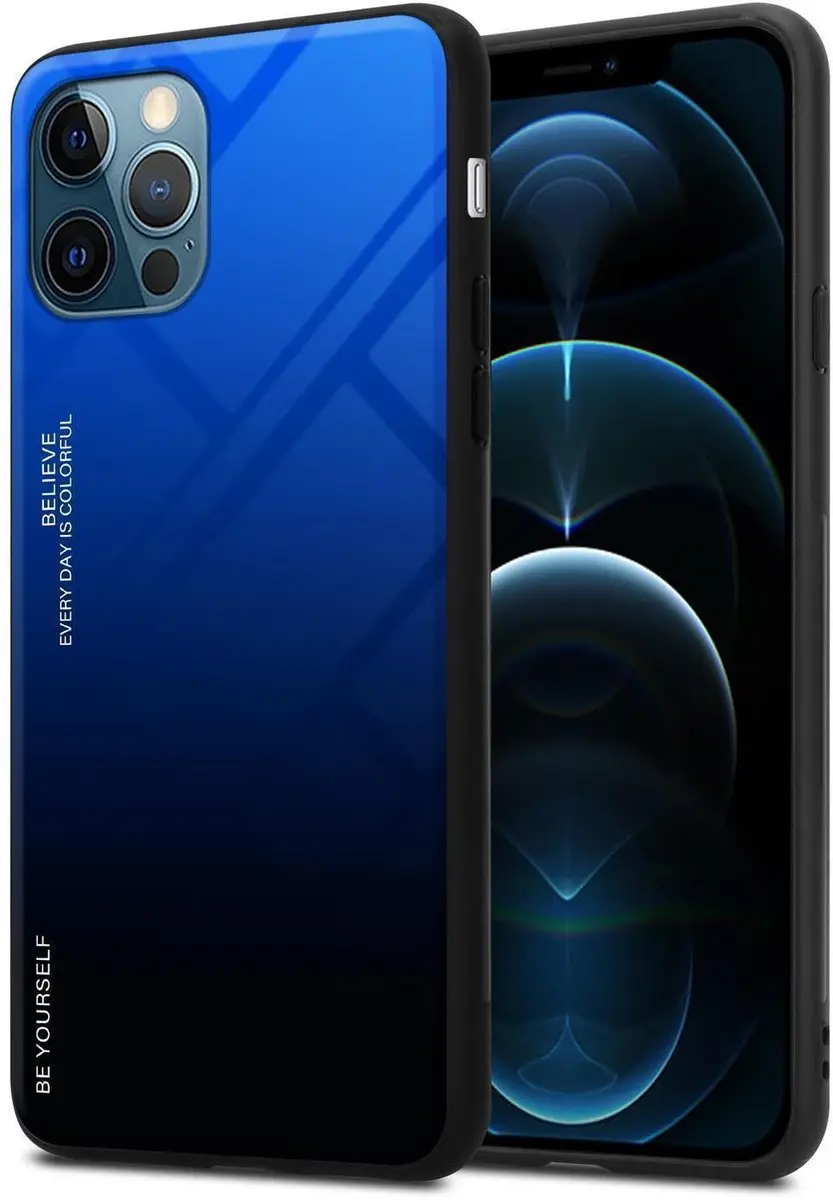 Cadorabo Hoesje geschikt voor Apple iPhone 13 PRO in BLAUW